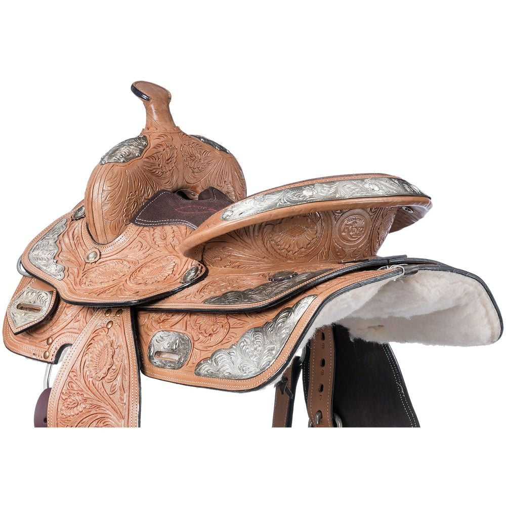 King Series Youth McCoy Trail Saddle with Silver
