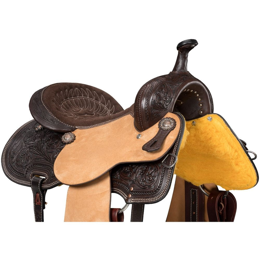 Silver Royal Bear Creek Barrel/Trail Saddle