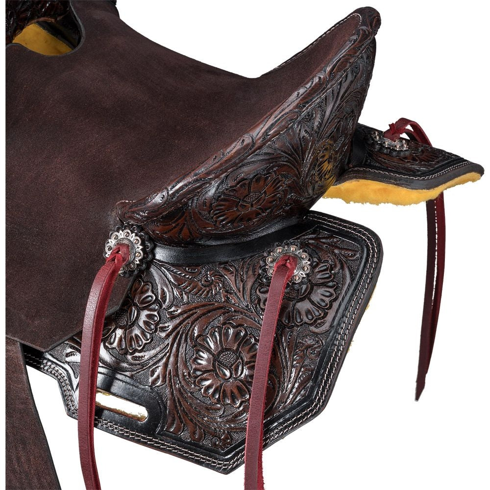 Silver Royal Youth Sawyer Barrel Saddle