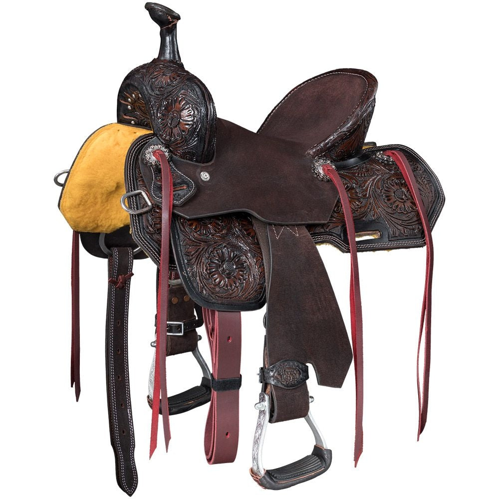 Silver Royal Youth Sawyer Barrel Saddle