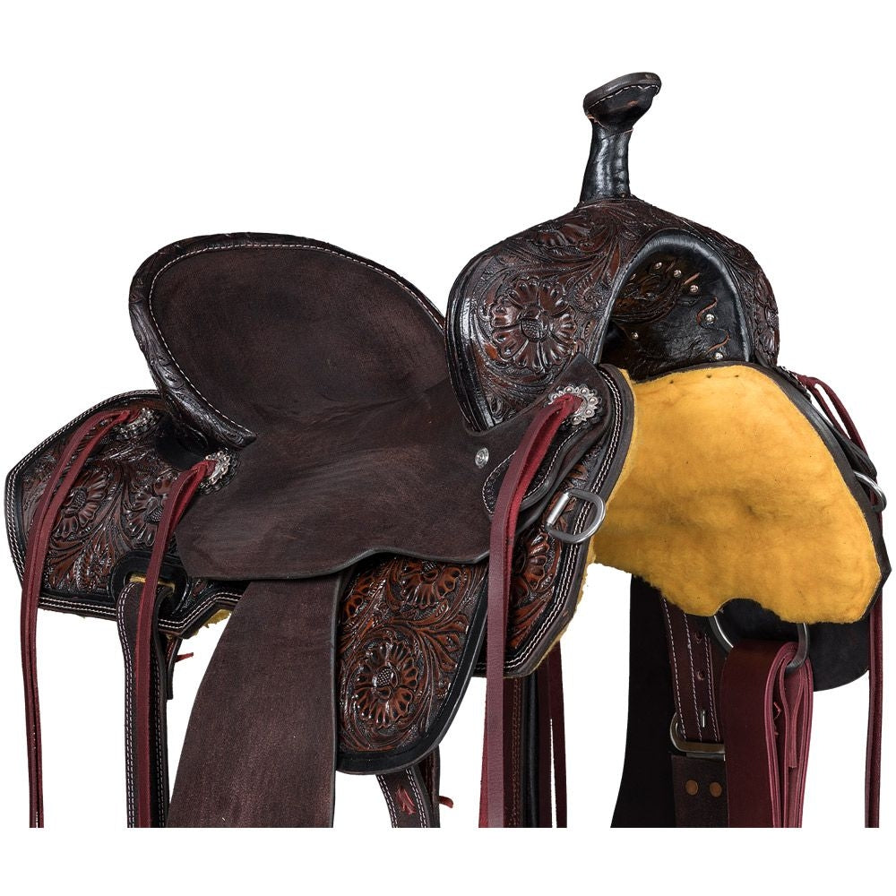 Silver Royal Sawyer Barrel Saddle