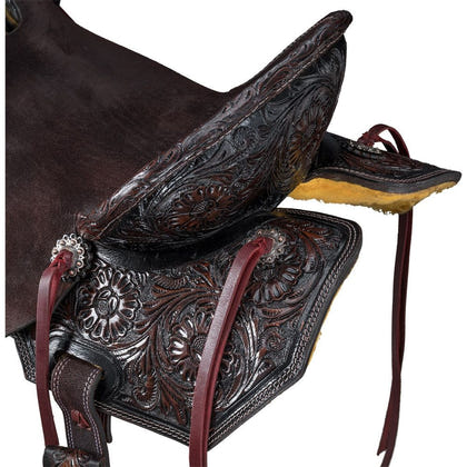 Silver Royal Sawyer Barrel Saddle
