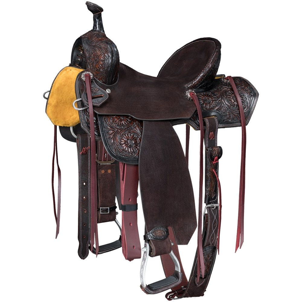 Silver Royal Sawyer Barrel Saddle