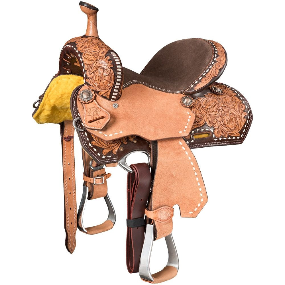Silver Royal Youth Butte Barrel Saddle