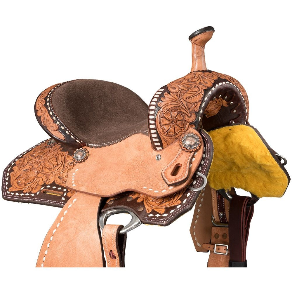 Silver Royal Youth Butte Barrel Saddle