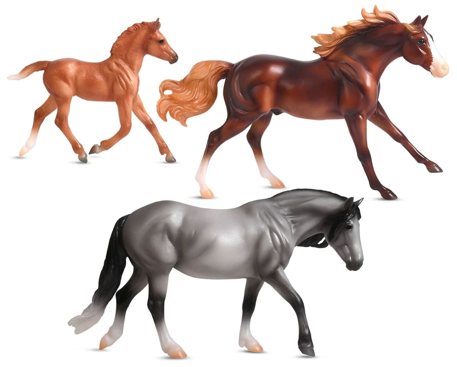 Breyer Playful Pony Horse Family