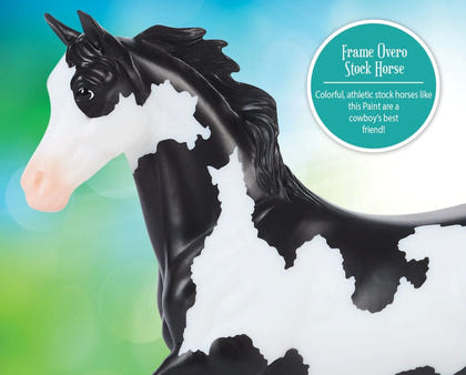 Breyer Black Overo Stock Horse