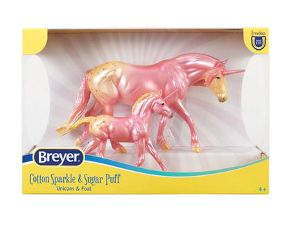 Breyer Candy Delights -Unicorn Horse & Foal Set