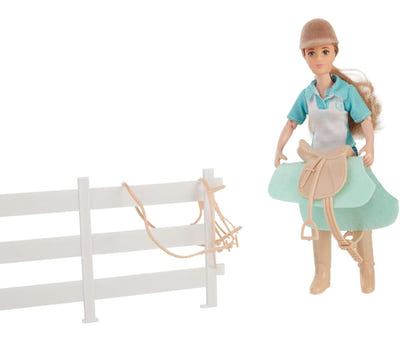 Breyer Greta - English Rider & Tack