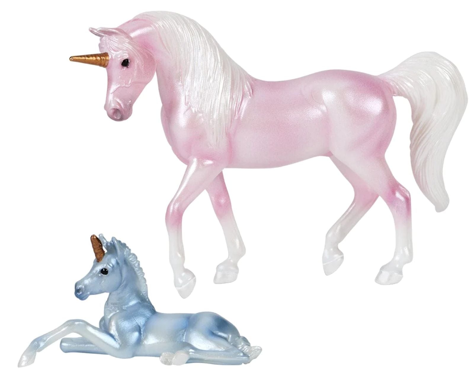 Breyer Unicorn Magic Carriage and Foal