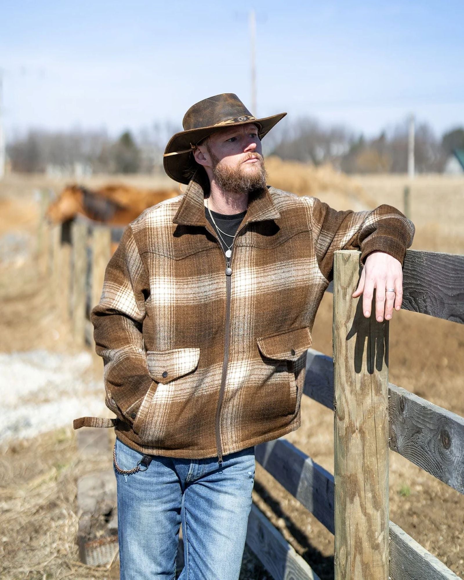 Outback Trading Mens Silas Jacket