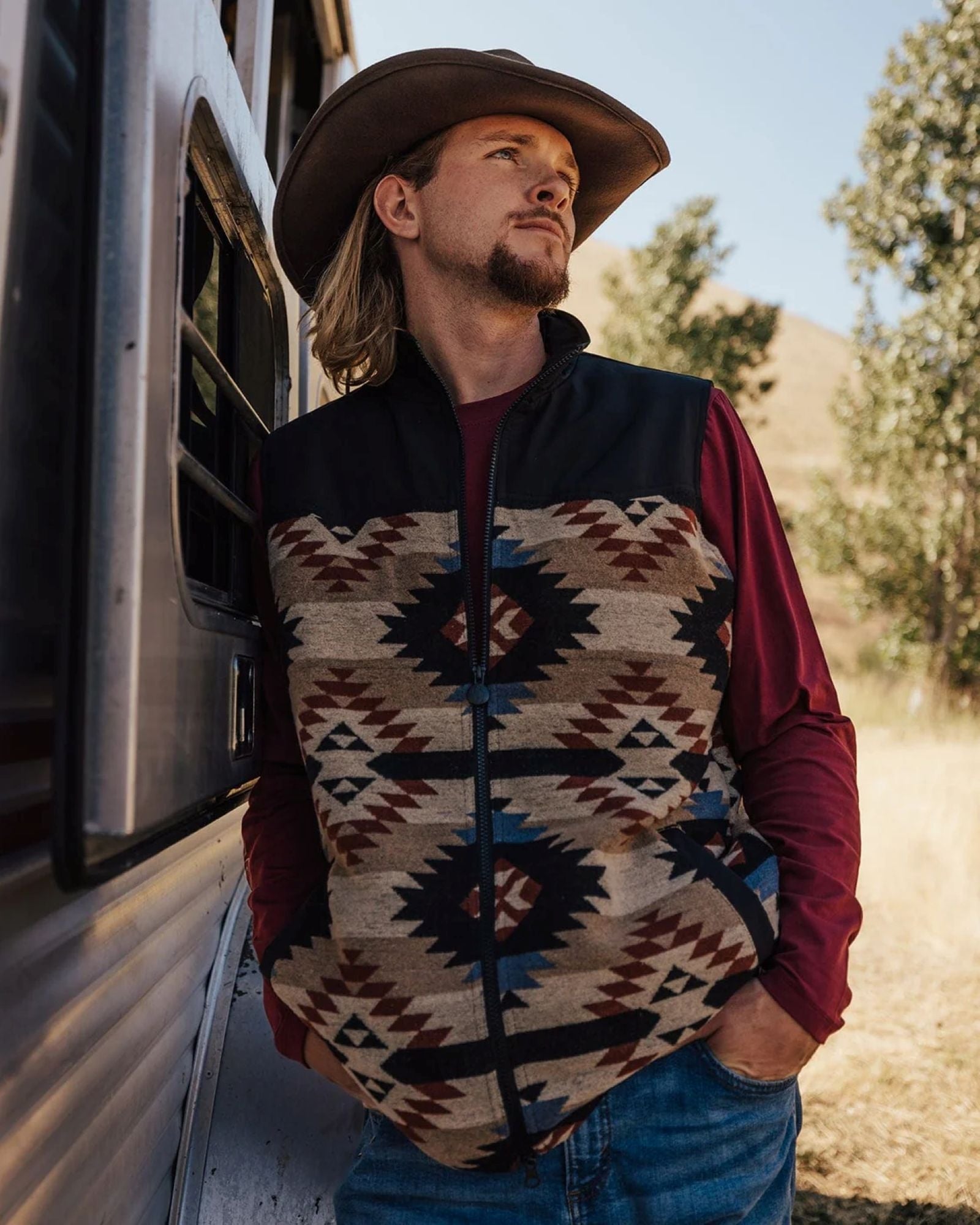 Outback Trading Mens Blaze Vest