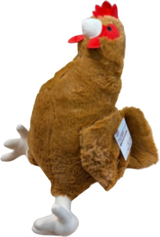 Multipet Jumbo Rooster Plush Dog Toy