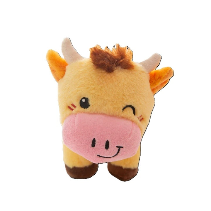 Snugarooz Honey Moo Cow Plush Dog Toy