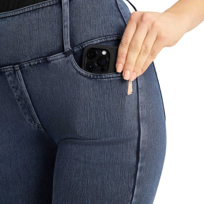 Horze Emery Ladies Western Denim-Look Bootcut Tights