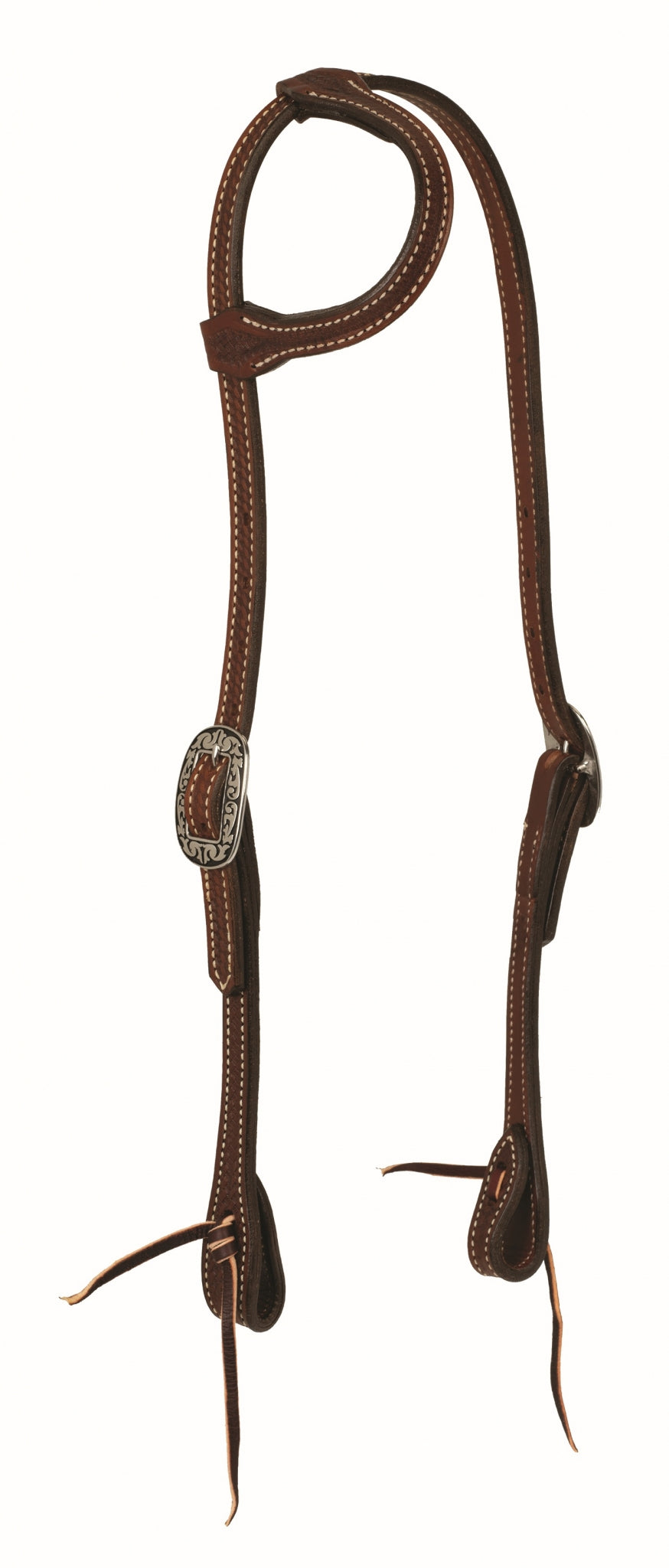Weaver Basin Cowboy Western Leather Headstall
