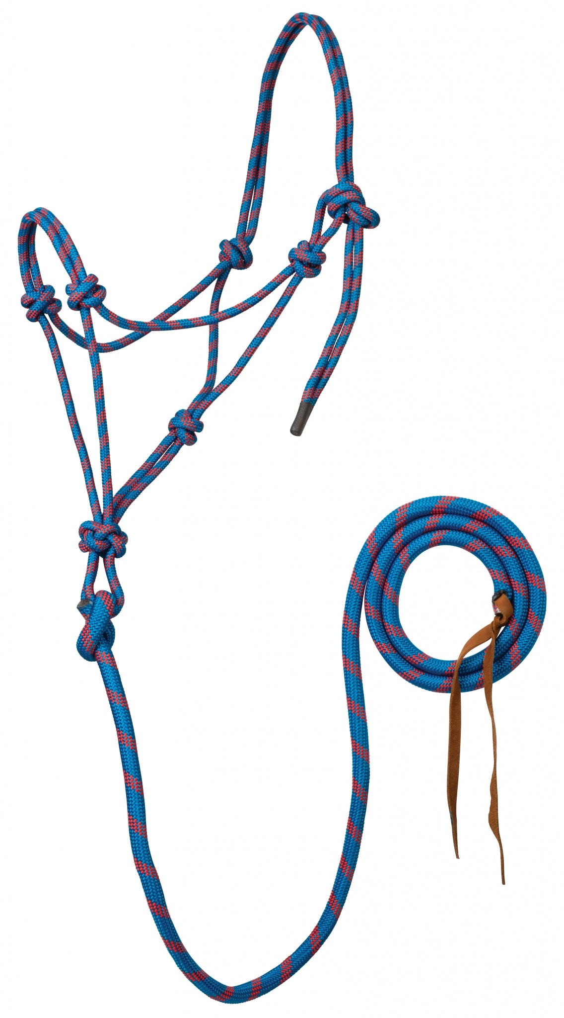Weaver Rope Horse Halter with Attached Lead