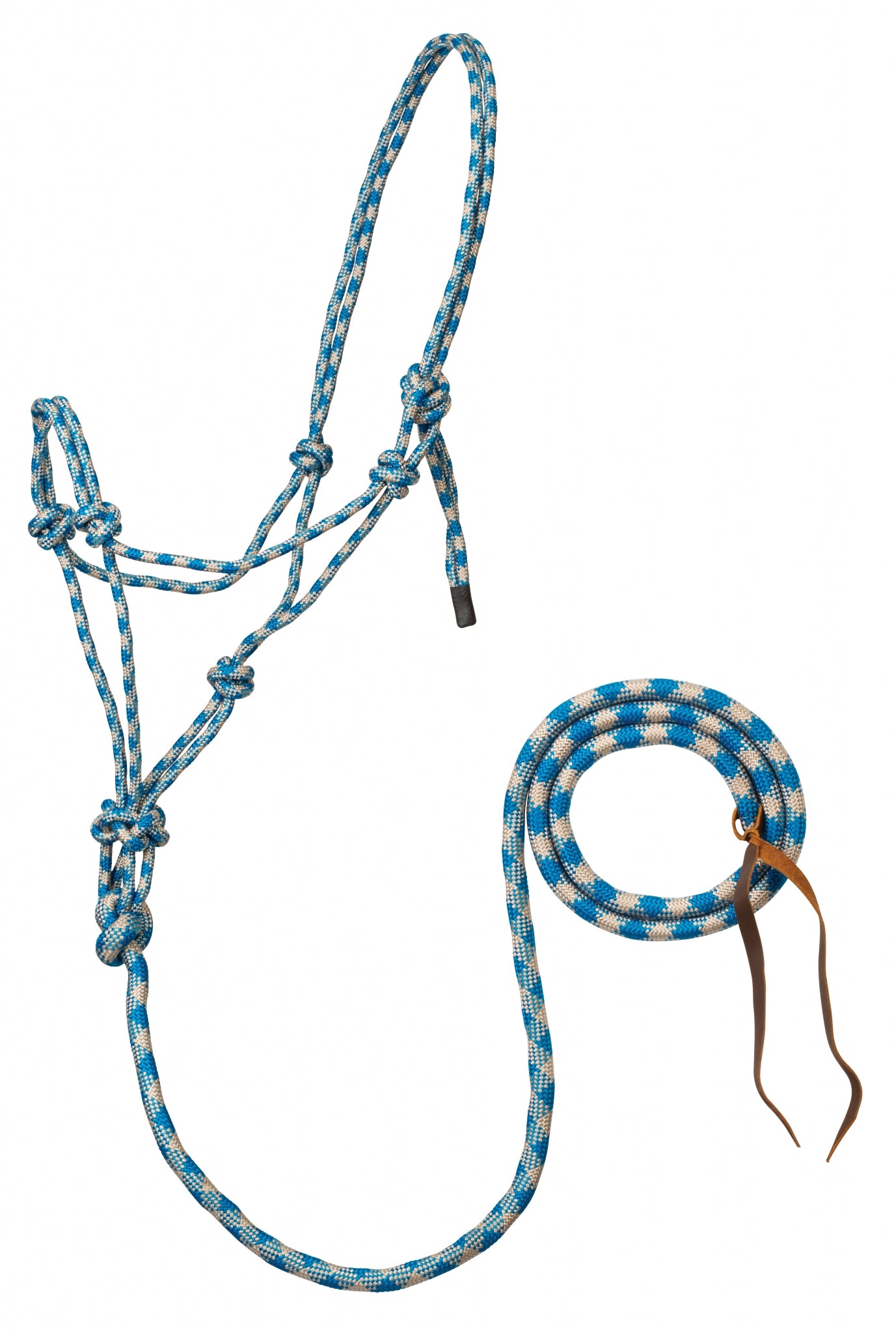 Weaver Rope Horse Halter with Attached Lead