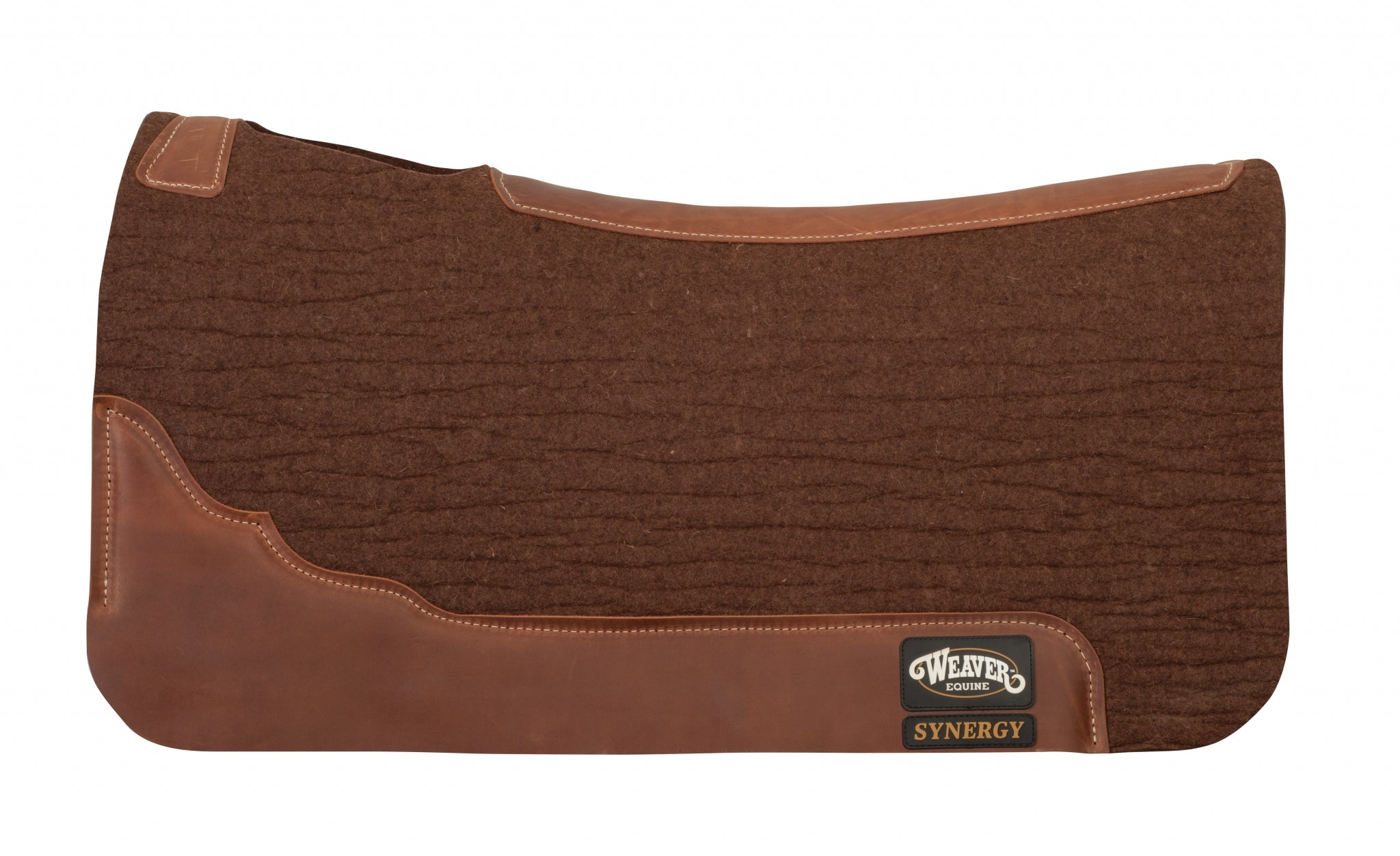 Weaver Synergy Deep Contour Steam Pressed 100% Merino Wool Felt Performance Saddle Pad
