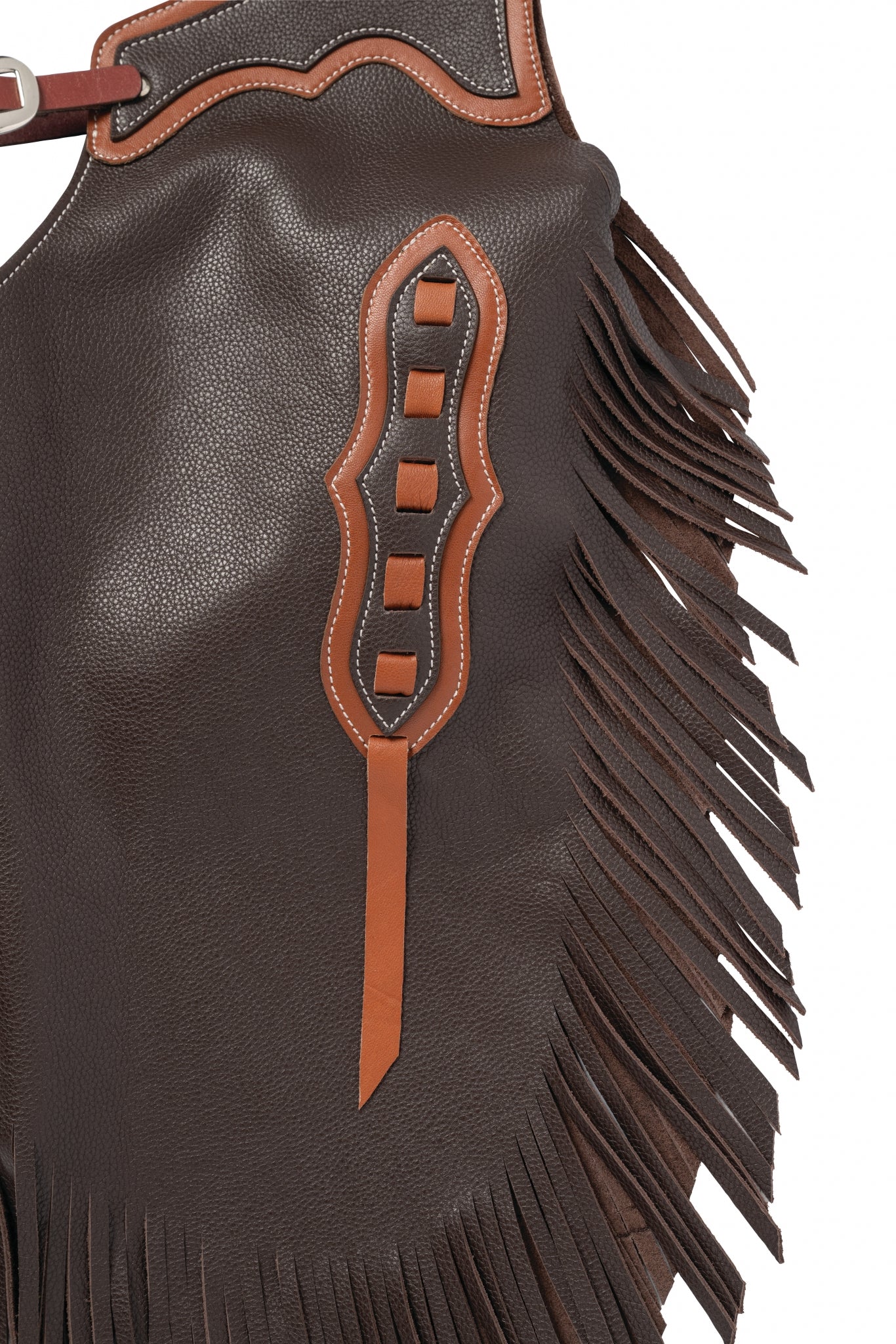 Weaver Kids Leather Buckstitch Cowboy Chinks