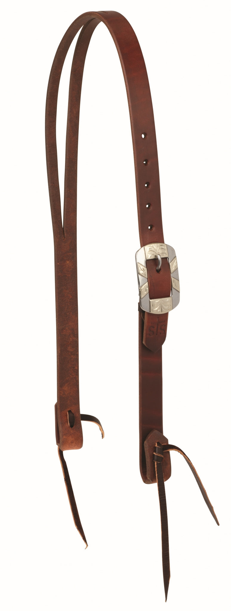 Weaver STS Ranch Signature Tack Harness Leather Split Ear Headstall