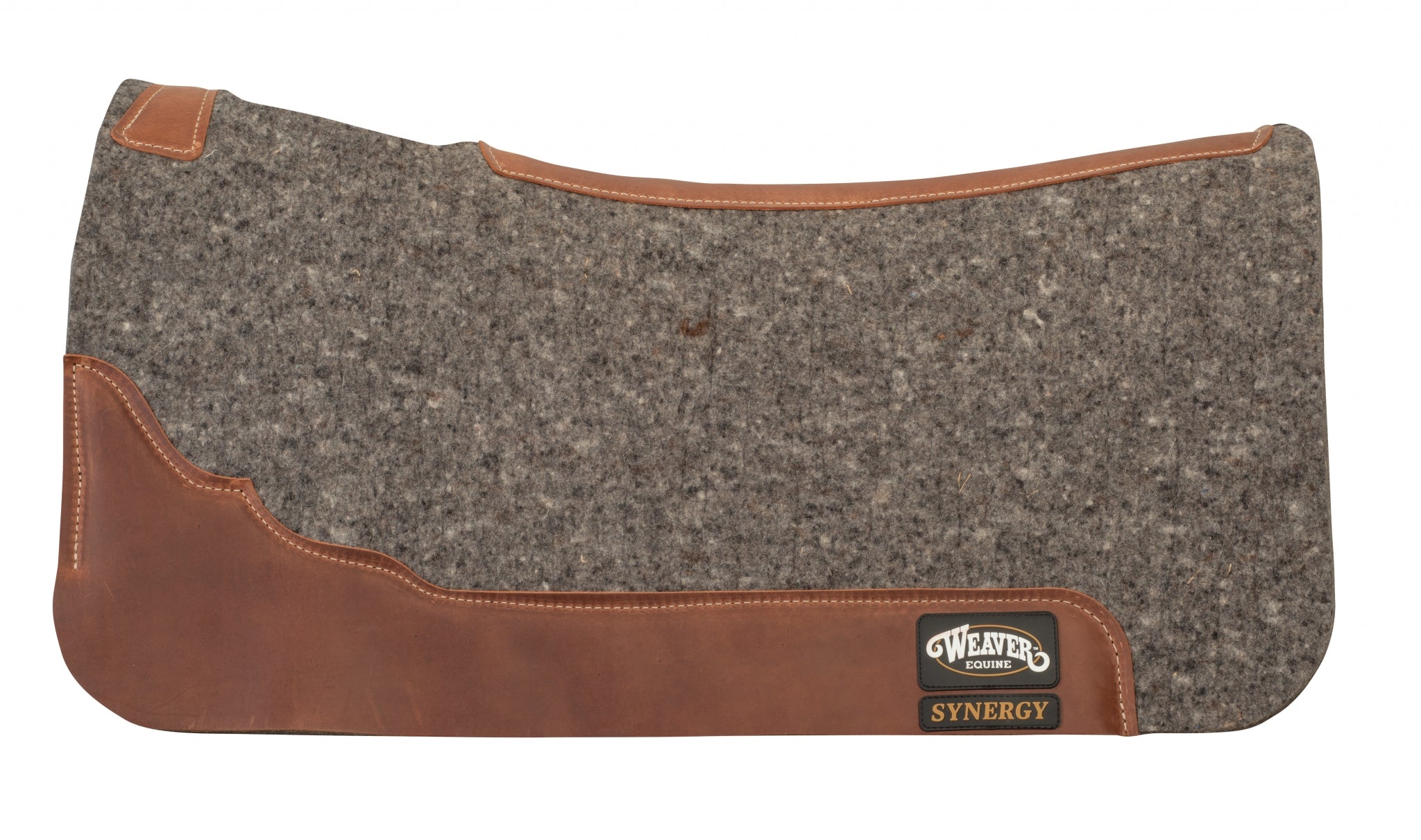 Weaver Synergy Deep Contour Steam Pressed 100% Merino Wool Felt Performance Saddle Pad