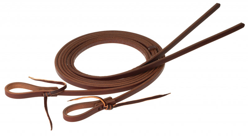 Weaver STS Ranch Signature Tack Harness Leather Split Reins with Water Tie Ends