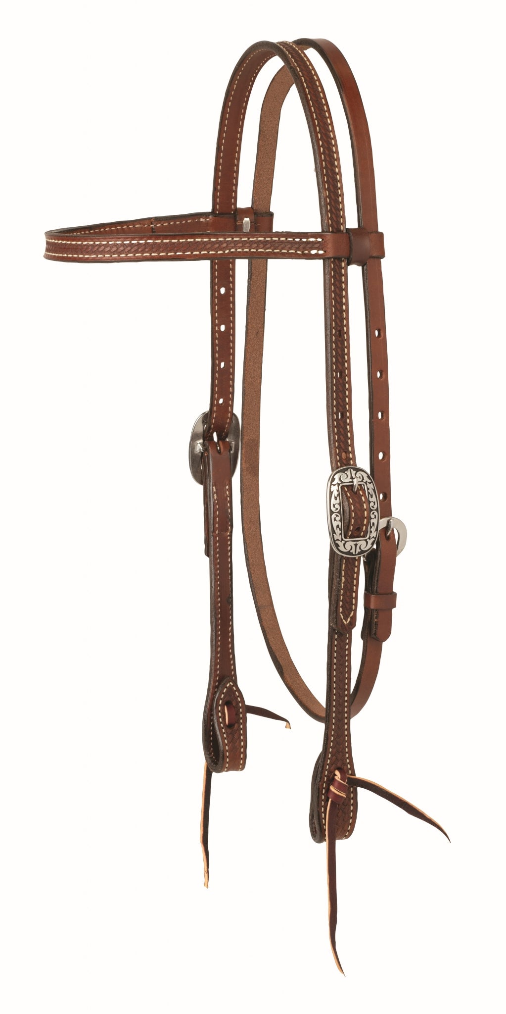 Weaver Basin Cowboy Western Leather Headstall