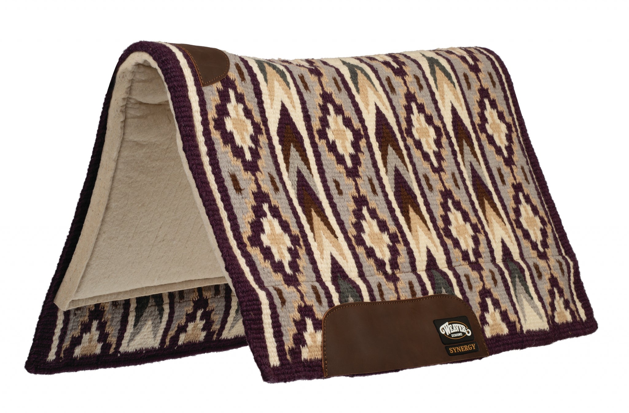 Weaver Synergy Blanket-Top Wool Felt Saddle Pad