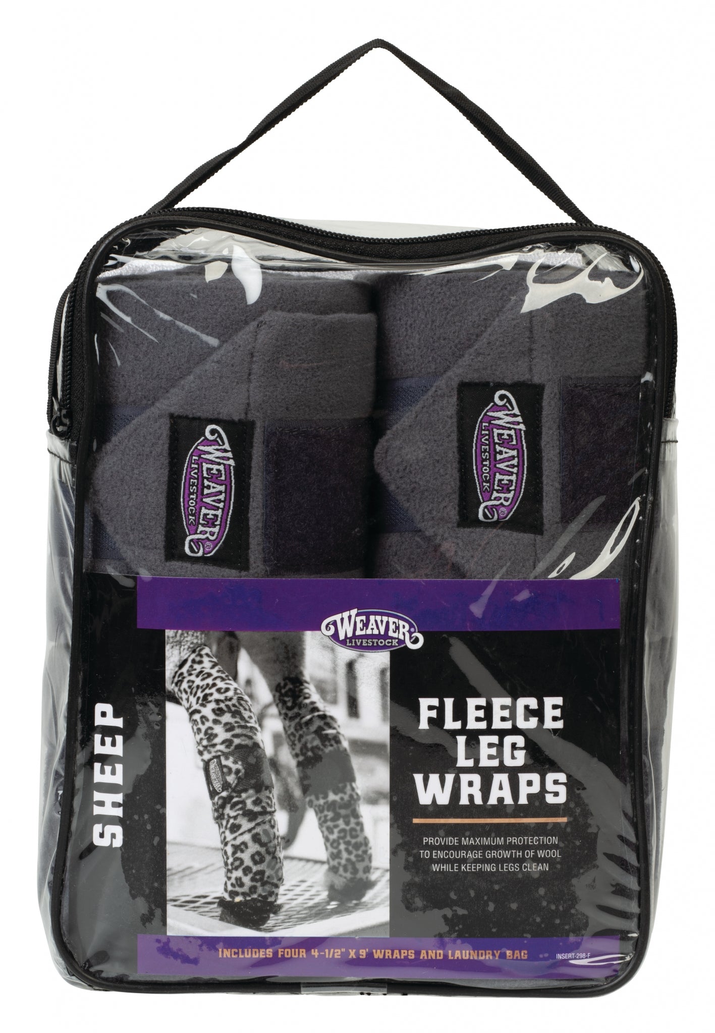 Weaver Sheep Fleece Leg Wraps 2.0 - 4 Pack