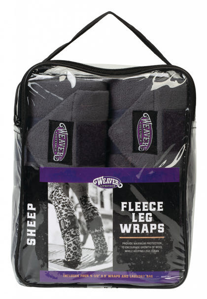 Weaver Sheep Fleece Leg Wraps 2.0 - 4 Pack
