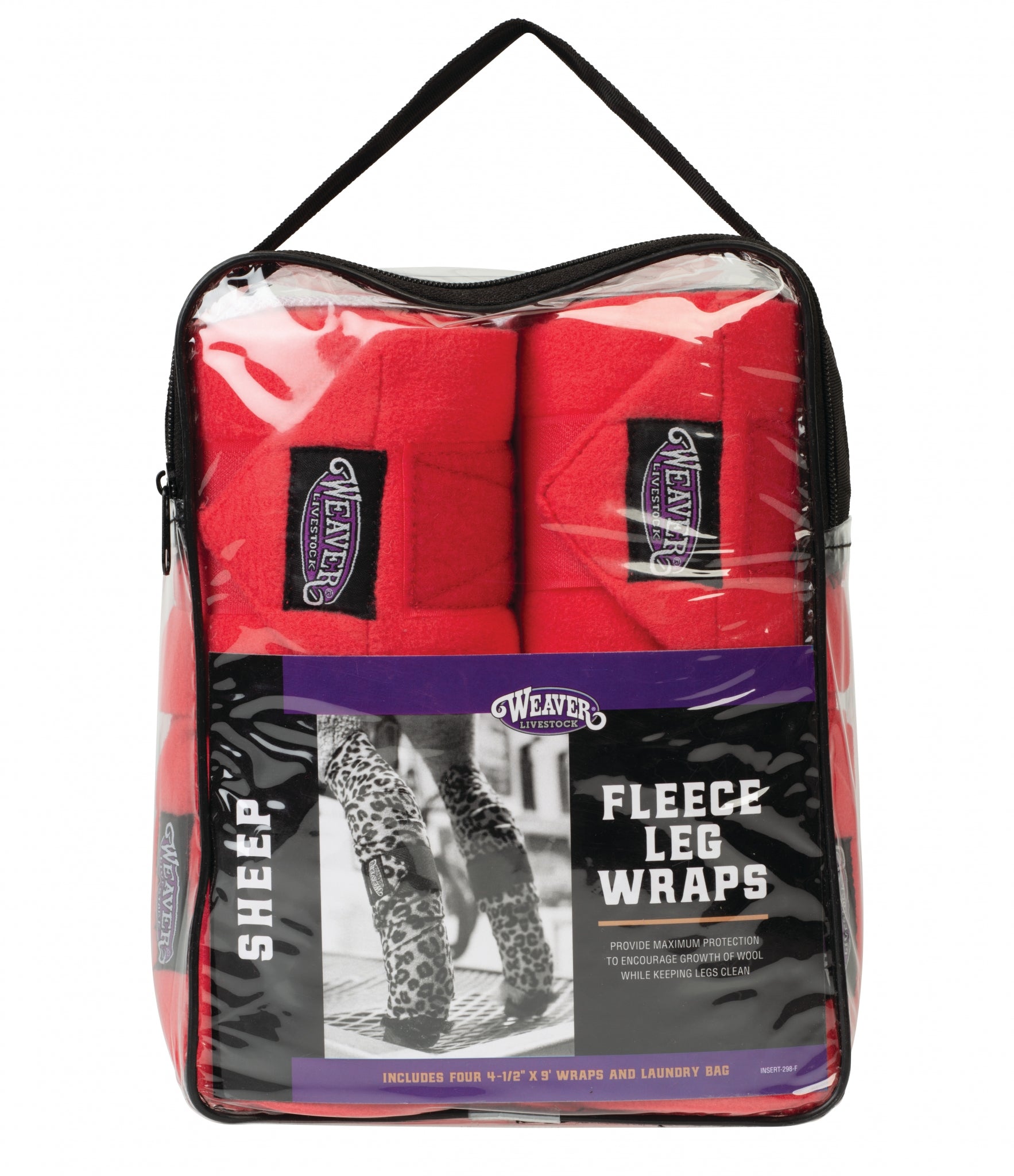 Weaver Sheep Fleece Leg Wraps 2.0 - 4 Pack