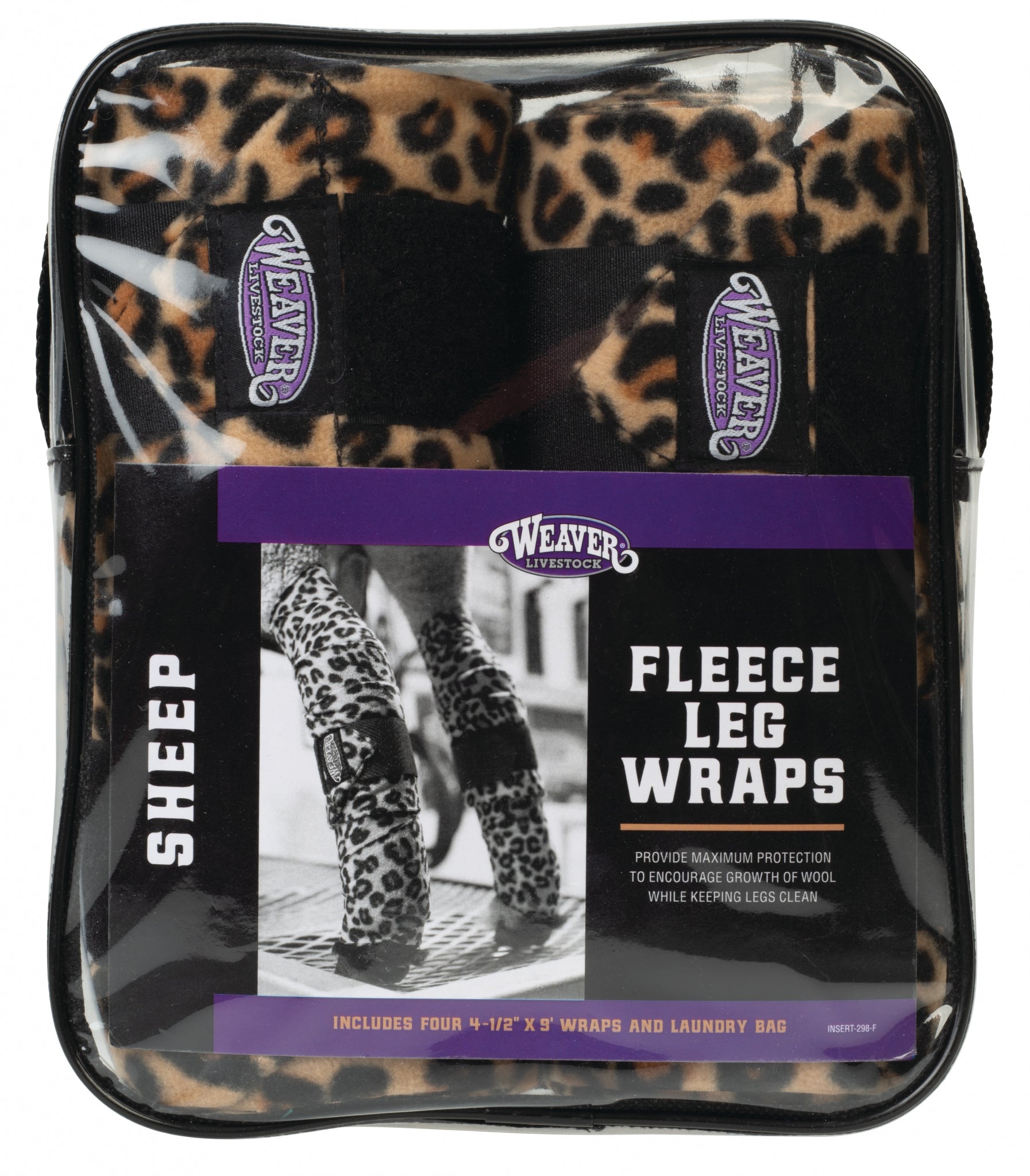 Weaver Sheep Fleece Leg Wraps 2.0 - 4 Pack