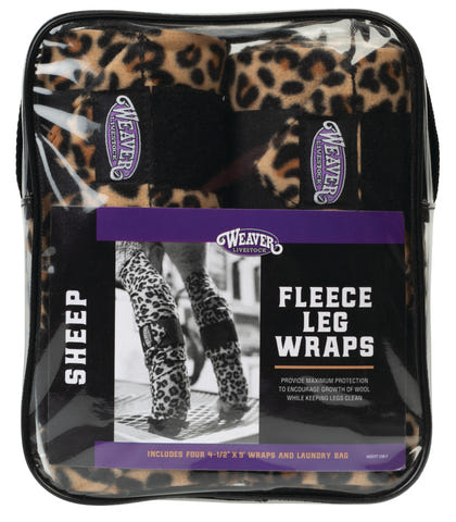 Weaver Sheep Fleece Leg Wraps 2.0 - 4 Pack