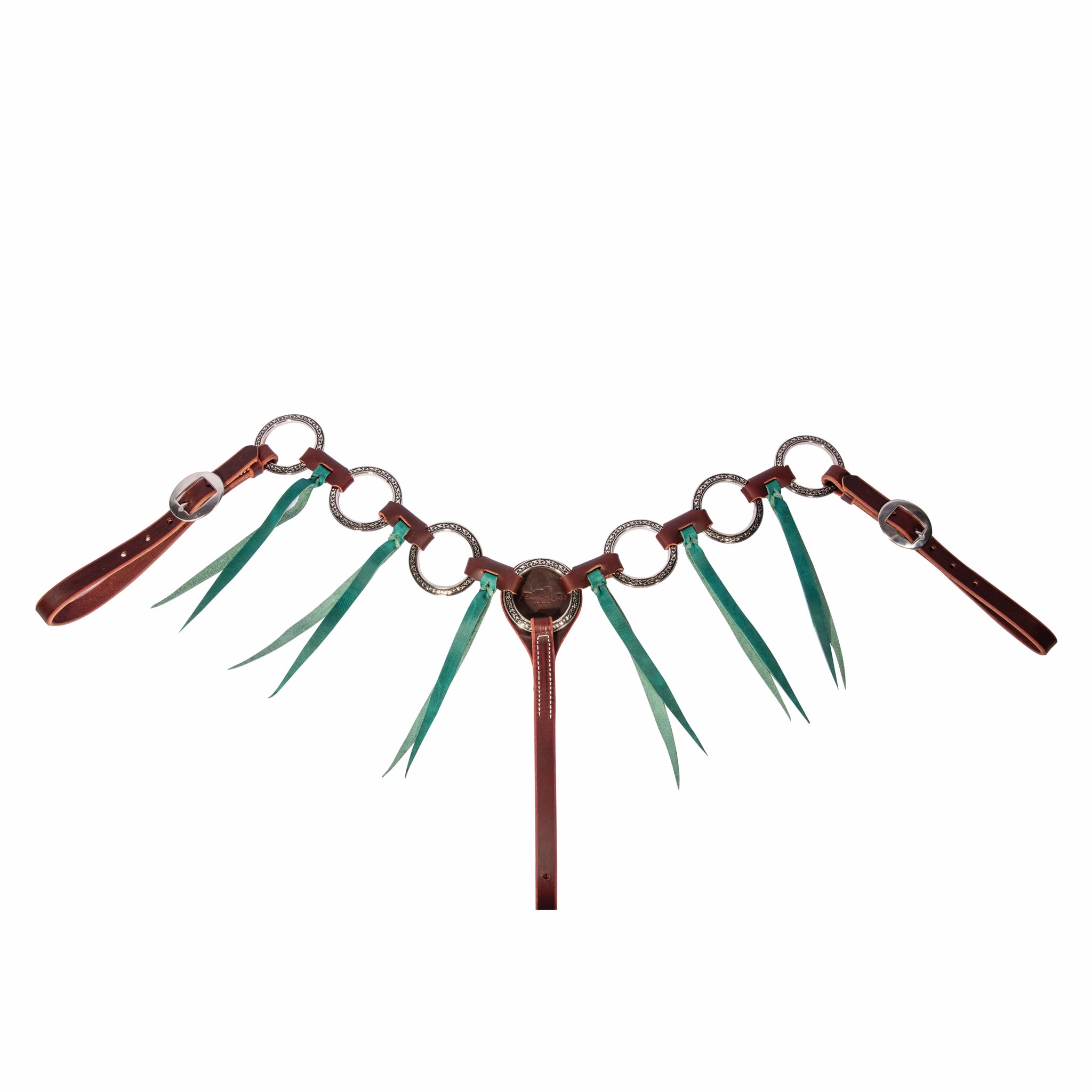 Professionals Choice Ring Tassle Breast Collar