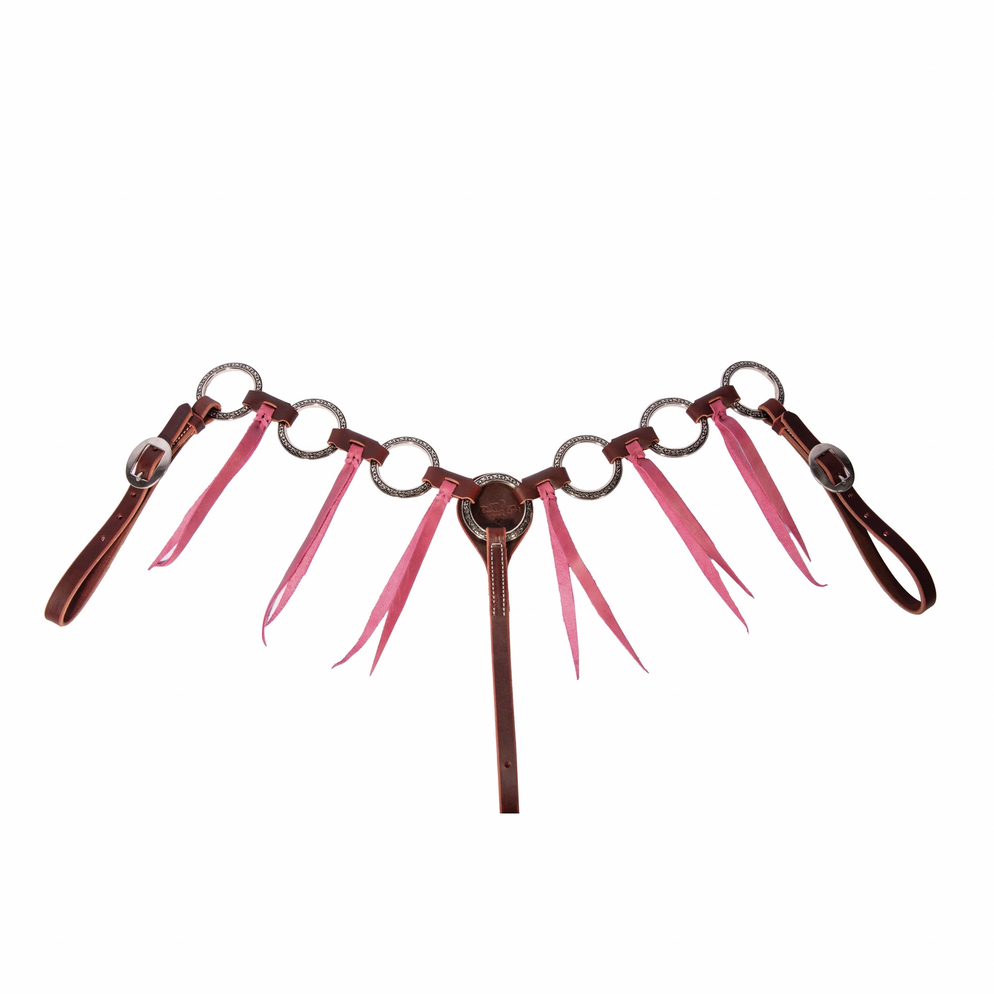 Professionals Choice Ring Tassle Breast Collar