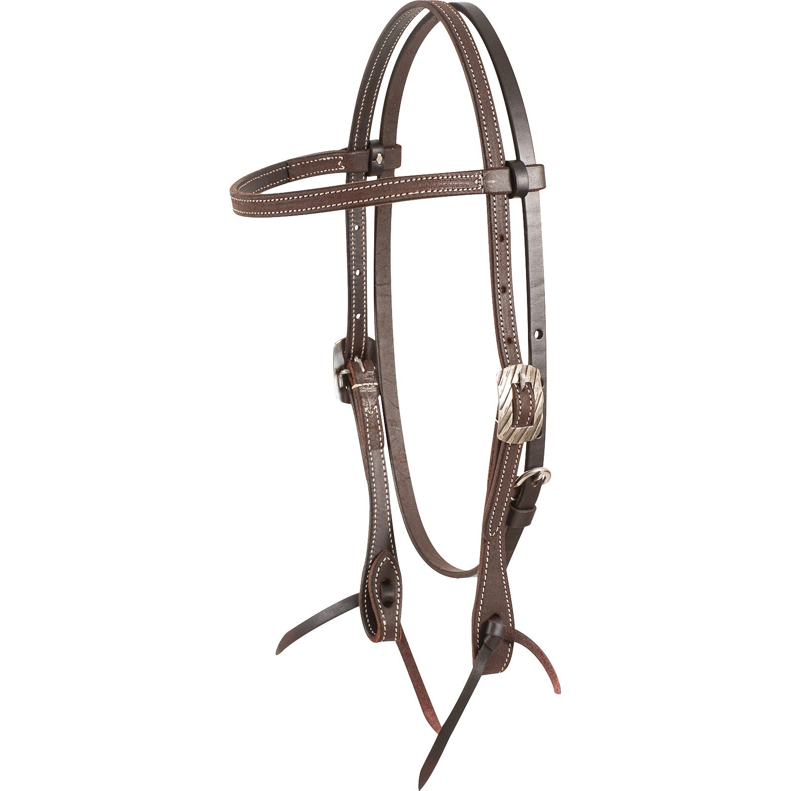 Martin Saddlery Browband Headstall with Bandera Buckle Latigo Ties