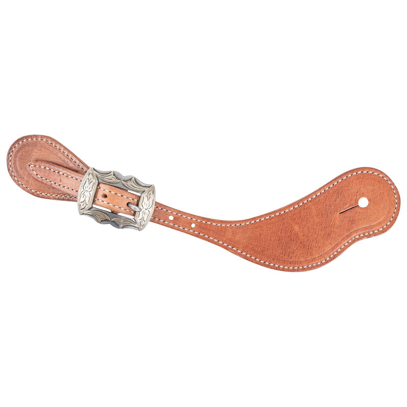 Martin Saddlery Cowboy Spur Straps Harness Leather with Prescott Buckle