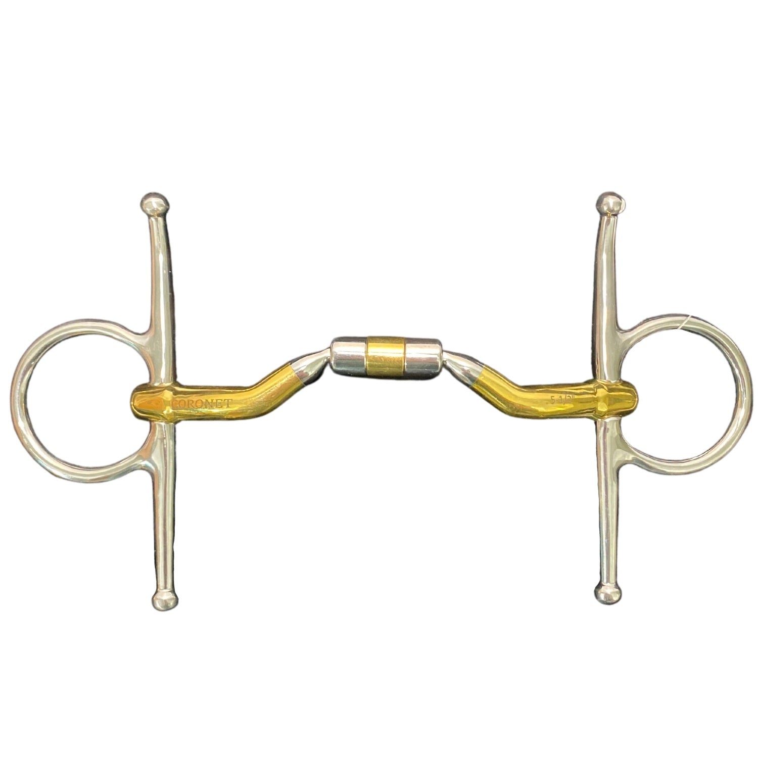 Intrepid Coronet Full Cheek Low Port Comfort Snaffle Bit
