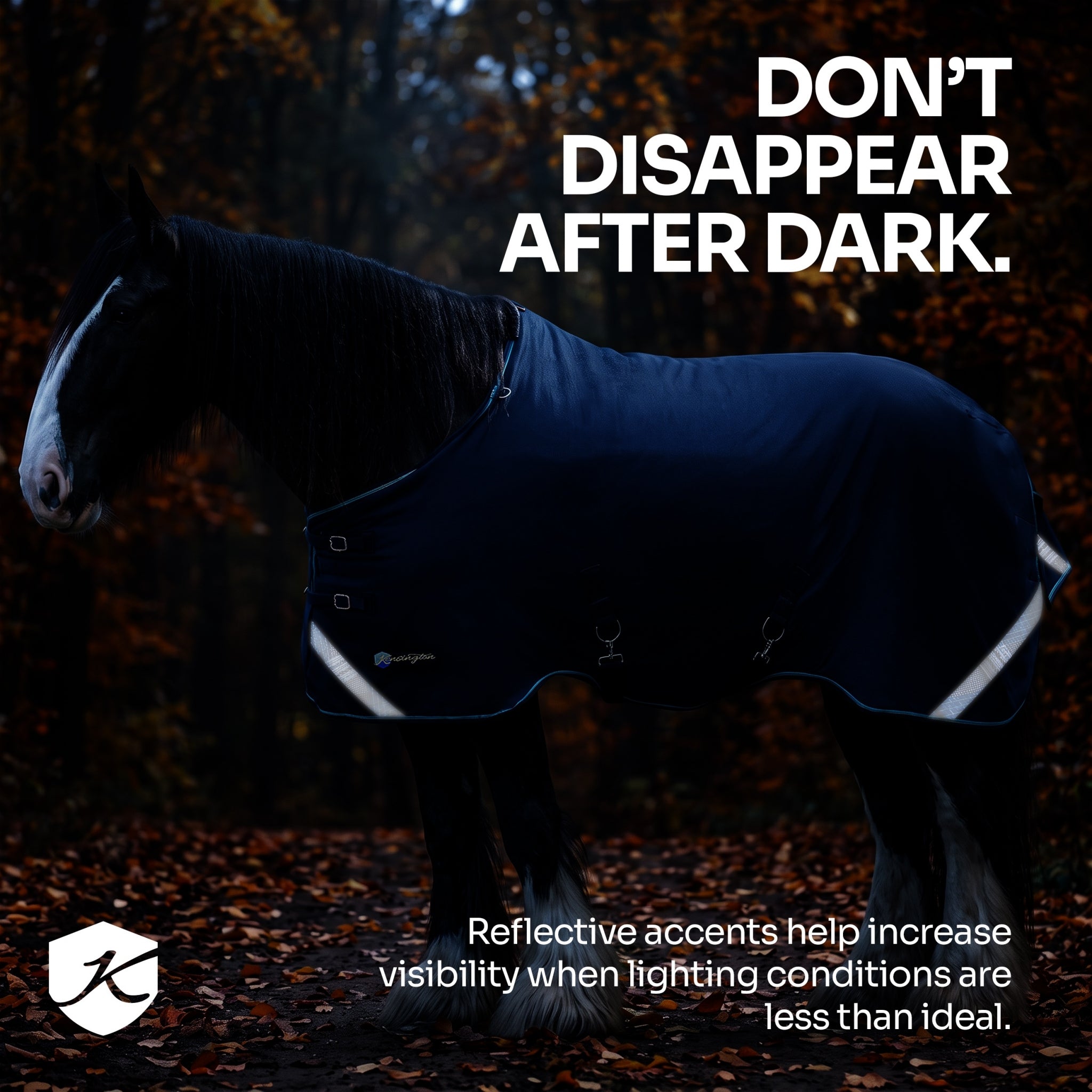 Kensington Draft Horse 1200D SureFit Turnout 80g