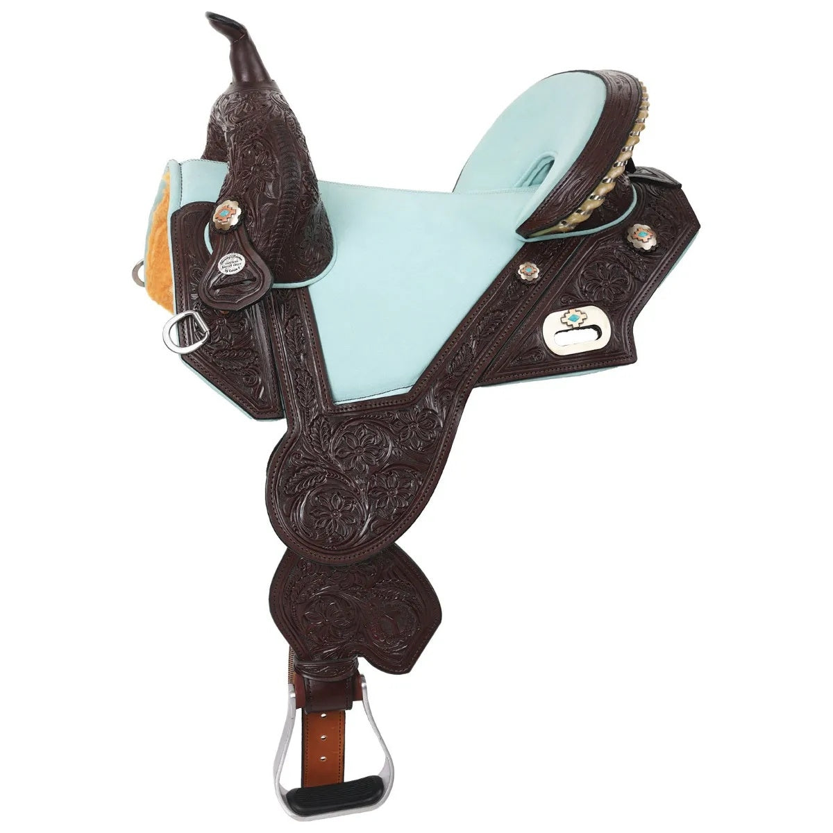 Circle Y Tammy Fischer Blue Roan Saddle