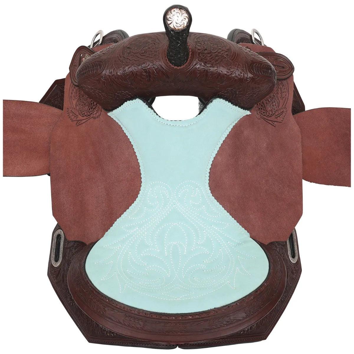 Circle Y Sarah Rose Briar Rose Flex2 Barrel Saddle