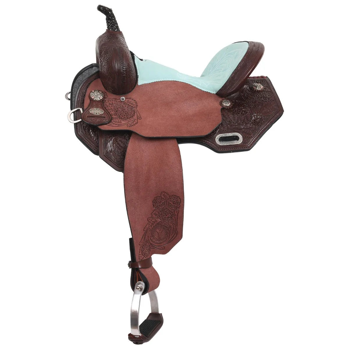 Circle Y Sarah Rose Briar Rose Flex2 Barrel Saddle