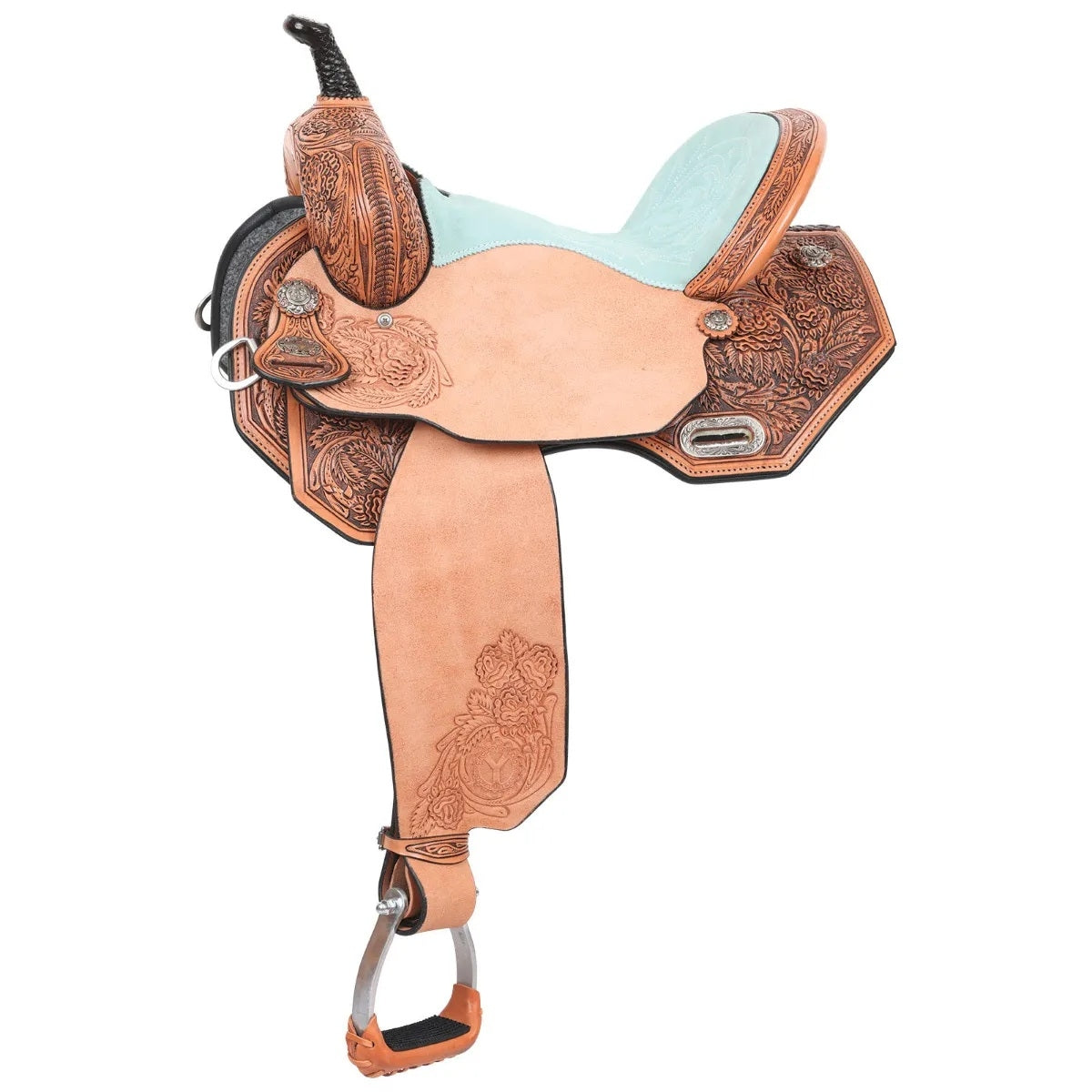 Circle Y Sarah Rose Briar Rose Flex2 Barrel Saddle
