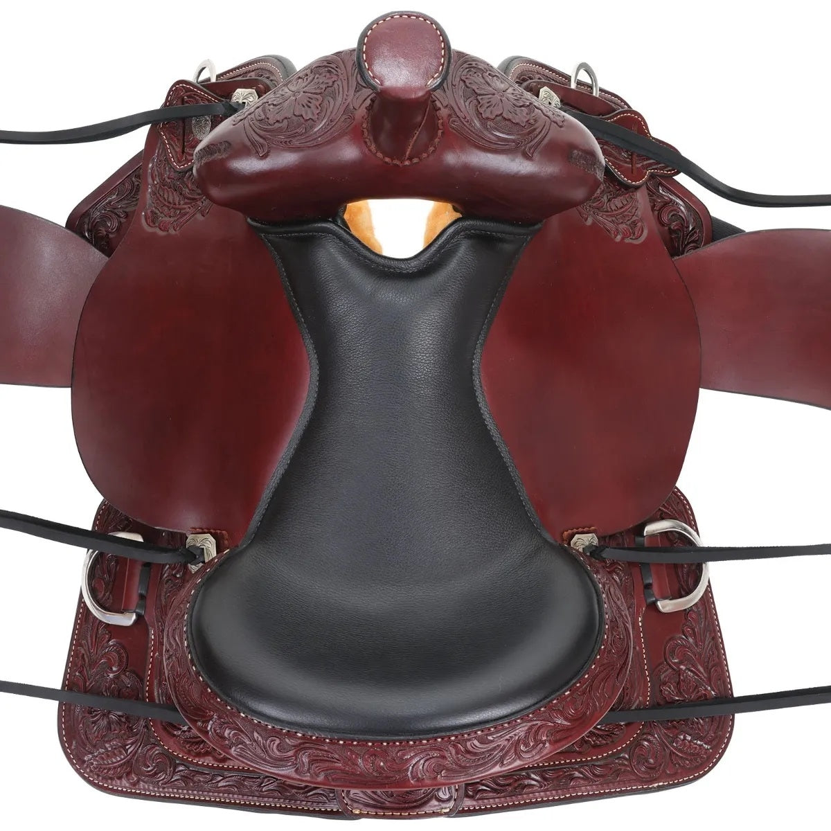 Circle Y Kingsley Flex2 Floral Trail Saddle