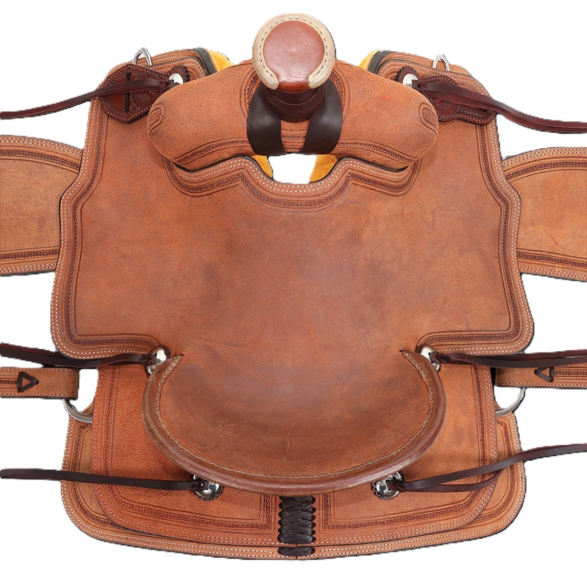 Cirlce Y Riata Ranch Roper Hardseat Saddle