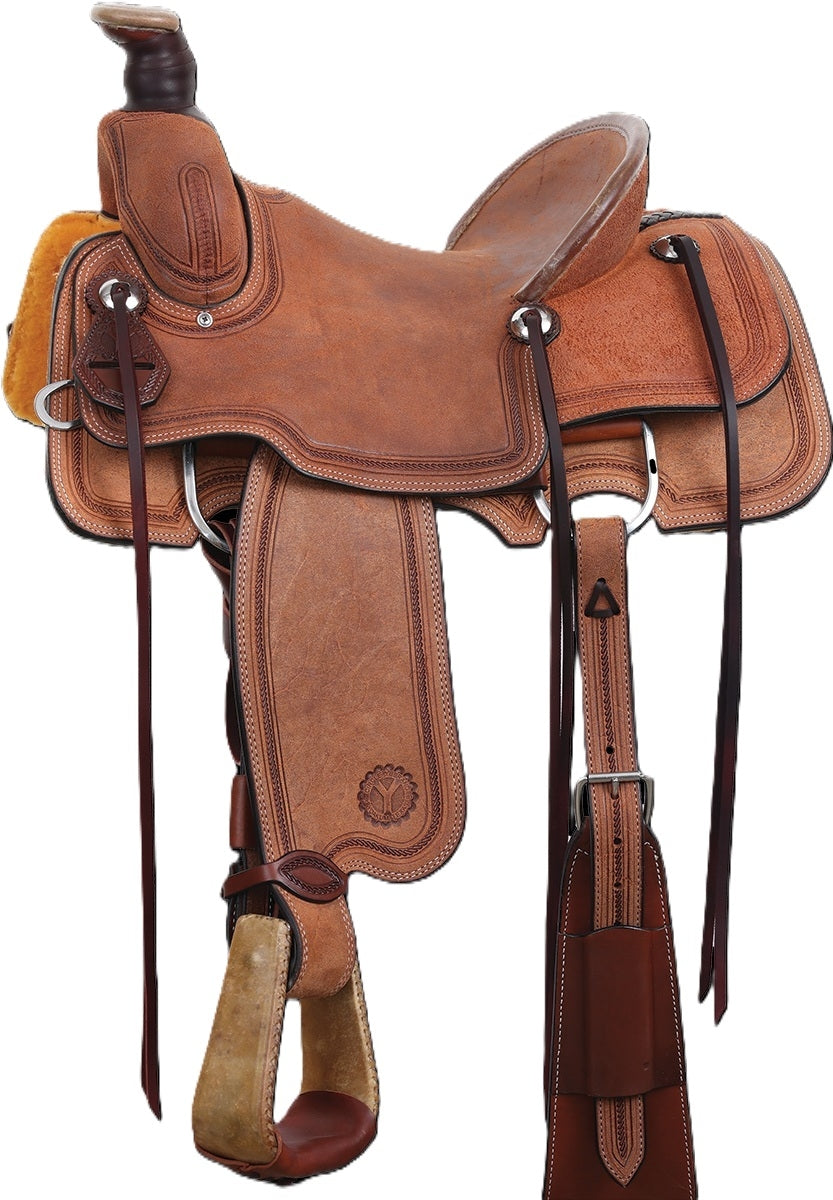 Cirlce Y Riata Ranch Roper Hardseat Saddle