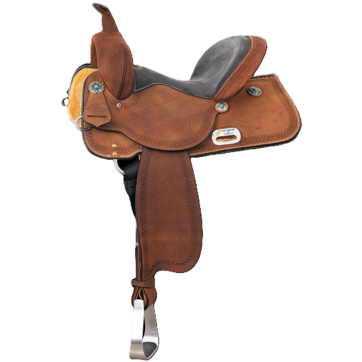 Circle Y Proven Sahara Barrel Saddle
