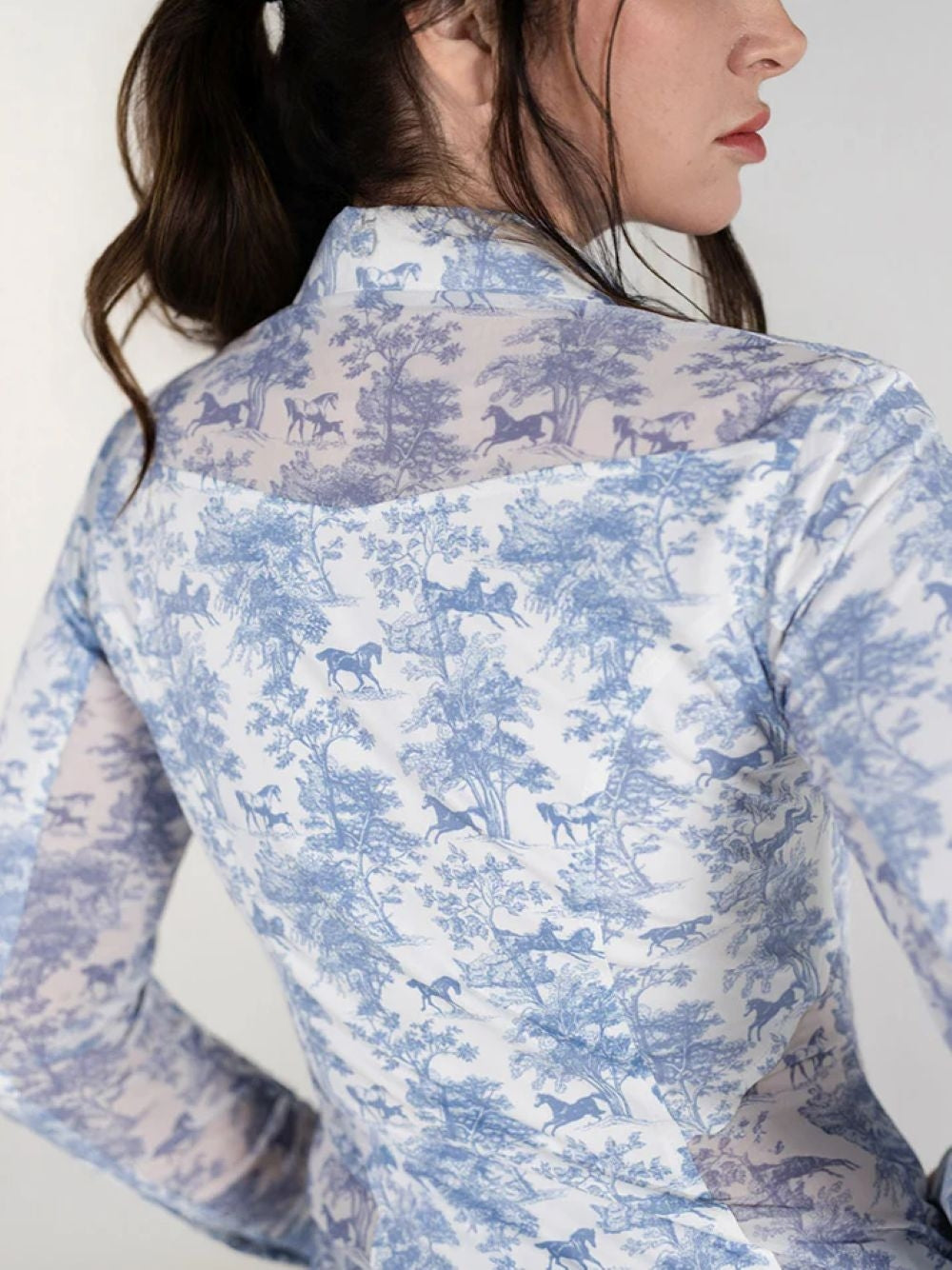 Dapplebay Ladies Equestrian Toile Western Riding Top