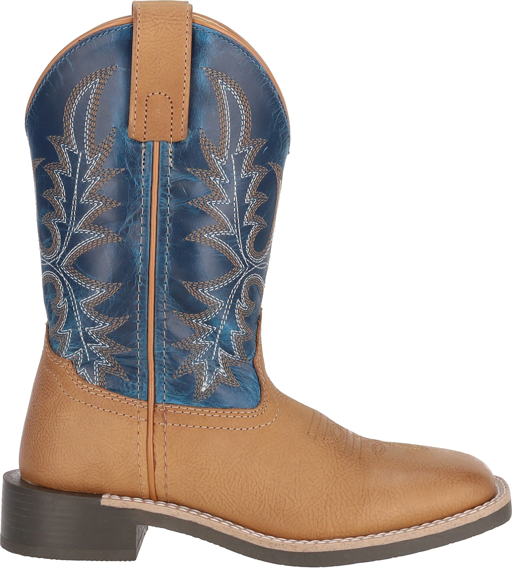 Smoky Mountain Youth Adobe Leather Western Boots